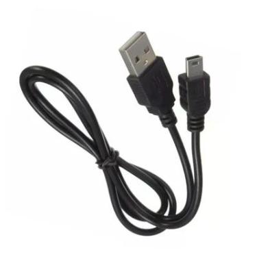 Imagem de Cabo Usb 2.0 Usb A Macho + Mini Usb (v3) 2.0 - 1.80m - Preto