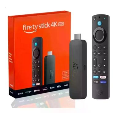 Imagem de Stick fire Tv 4k Max 2 geração 16gb Lançamento Amazon Alexa Box
