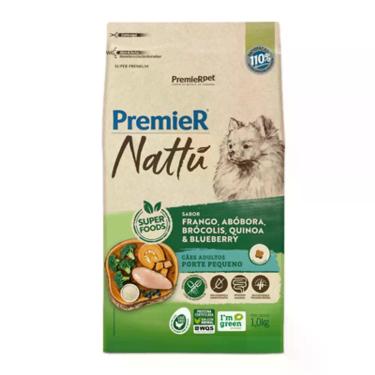Imagem de Ração Premier Nattu Cães Adultos Abóbora Pequeno Porte, 2,5KG