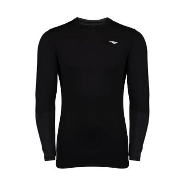 Imagem de Camisa Térmica Manga Longa Penalty Masculina Matis X Preto Pt T 3040759-m