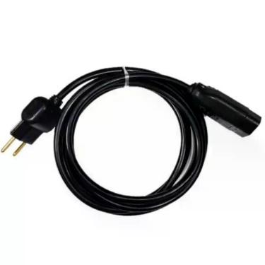 Imagem de Extensão Elétrica 10a/20a Reforçada 15m PP 2x1,5mm Plug Reto Plug Mach