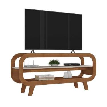 Imagem de Artely Rack Theo para TV até 60", Cinamomo/Off White