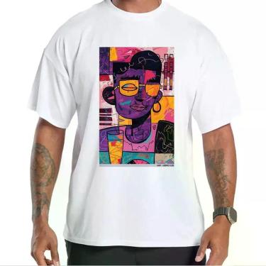 Imagem de Camiseta Oversized Masculina Algodão Streetwear Fitness HipHope - Cwb,