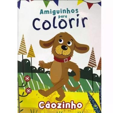 Imagem de Livro - Amiguinhos para Colorir: Cãozinho