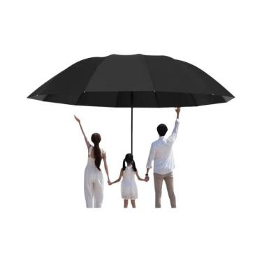 Imagem de Guarda-chuva Triplo Extra Grande De 130cm Com Proteção Eficaz Contra C