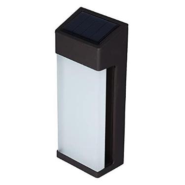 Imagem de Lâmpada solar de parede, controle inteligente de luz Lâmpada solar de alto brilho para jardim para quintal