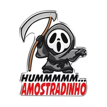 Imagem de Adesivo Hummmmm Amostradinho. Preto