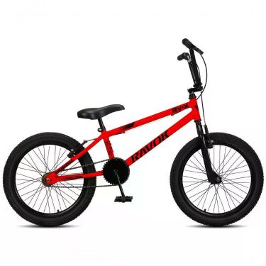 Imagem de Bicicleta Infantil BMX RV-X Aro 20 Freio V-Brake Aero Vermelho Ravok