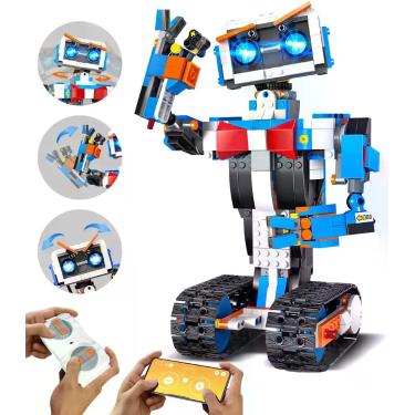 Imagem de Kit de construção de robôs STEM Aukfa para meninos de 8 a 12 anos com 
