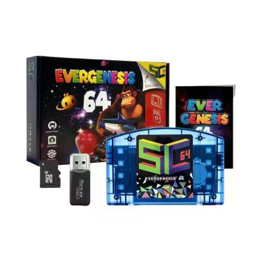 Imagem de Cartucho De Jogo 5000-em-1 Para Nintendo 64 SNES GB GBC SNES FC NES Op