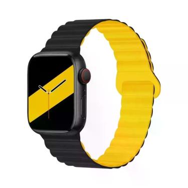 Imagem de Pulseira Magnética De Silicone Para Apple Watch Série 1 2 3 4 5 6 7 8 