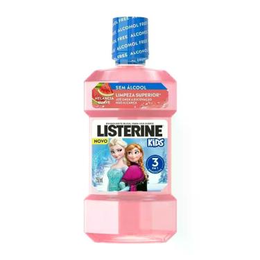 Imagem de Enxaguante Bucal Listerine Kids Sem Álcool Melancia Suave 250ml