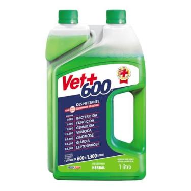 Imagem de Desinfetante Vet+600 Bactericida Herbal