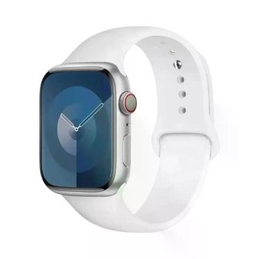Imagem de Pulseira De Silicone Esportiva De 49mm 44mm 45mm 40mm 41 42mm 46mm Par
