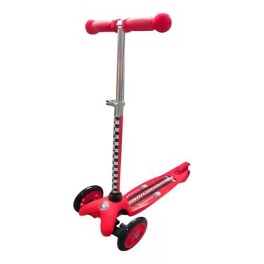 Imagem de Patinete Racer 18291 Dobrável com Ajuste de Altura Até 50KG para Lazer Fróes