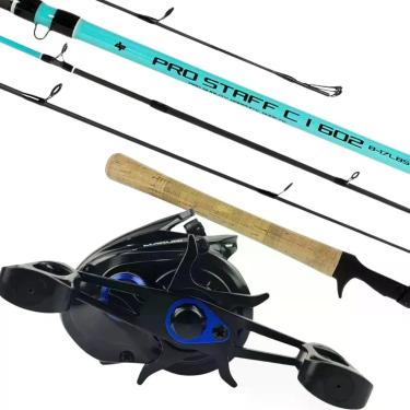 Imagem de Kit Pesca Anti Cabeleira Maruri Com Vara Fibra de Carbono 2p Lado da M
