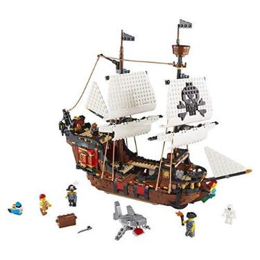 Imagem de LEGO Creator Barco Pirata 3-em-1 31109 (1.260 Peças)
