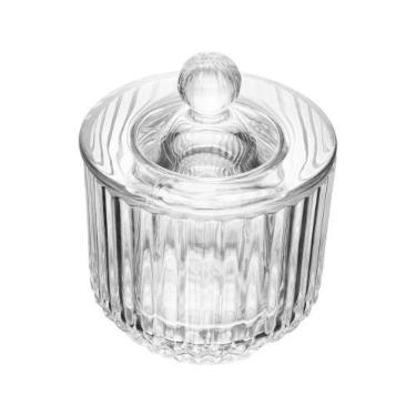 Imagem de Manteigueira Francesa Império 9x9x11cm Cristal Ecológico Wolff - rojem