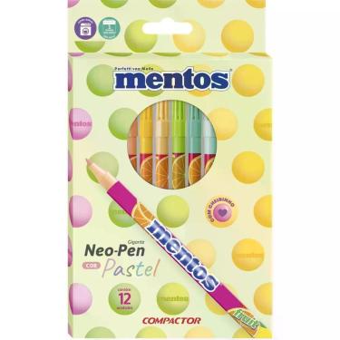 Imagem de Caneta Hidrografica Neo Pen Mentos GIG. 12COR PAST - Compactor