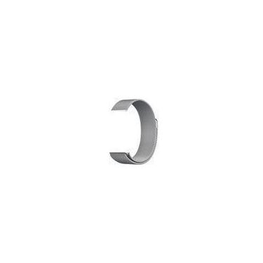 Imagem de Pulseira Compatível com Apple Watch Milanese Metal Prata 42mm 44mm 45m