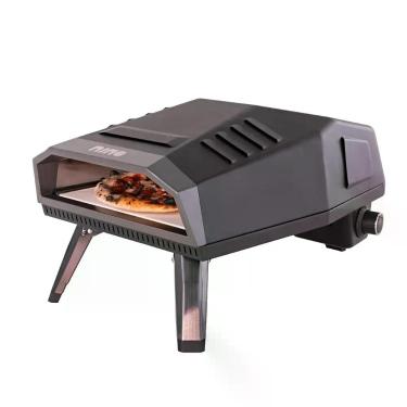 Imagem de Forno de Pizza Nino a Gás com Pedra Quadrada CFBM PO300 SV G - CETRO