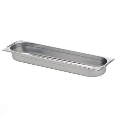 Imagem de Cuba Tramontina Gn 2/4 Em Aço Inox Com Alças Móveis Profundidade 65 Mm - Aço 304 Tramontina