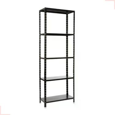 Imagem de Estante 5 Prateleiras Aço Livros Quarto Cozinha - Lopes