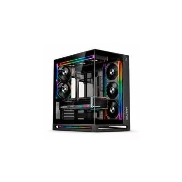 Imagem de Gabinete Gamer Liketec Cygnus Dark, ATX, Mid Tower, Vidro Temperado, Sem Fans, Preto - LT-GB-CYGNUS-DARK-V1