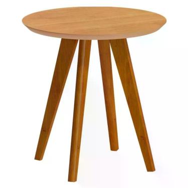 Imagem de Mesa Lateral Classic Redonda Nature - Imcal