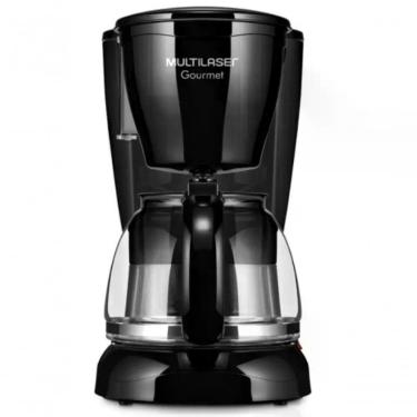Imagem de Cafeteira Elétrica Multilaser Ellegance Black 30 Xícaras Preto 800W 220V com Filtro Reutilizável