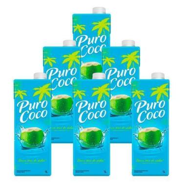Imagem de Água de Coco Puro Coco Maguary 1l 6 Unidades