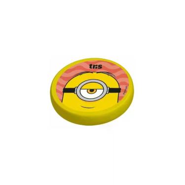 Imagem de Borracha Plástica Tris Top Minions com Textura Macia Livre de PVC Ideal para Apagar Grafite 1 Unidade Vermelho