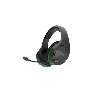 Imagem de Headset Gamer HyperX CloudX Stinger Core, Sem Fio, Drivers 40mm, Xbox One e Xbox Série X e S, Preto e Verde - 4P5J0AA