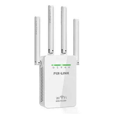 Imagem de Alcance Supremo: Longo Alcance Repetidor Wifi 4 Antenas - Melho Preço