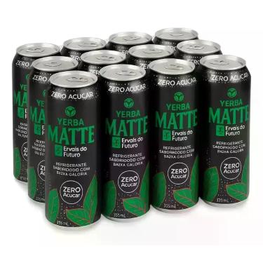 Imagem de Pack C/ 12 Refri Yerba Matte  Ervais do Futuro ZERO - YERBA MATTE - ER