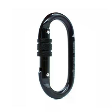 Imagem de Mosquetão Aço Oval 25kn Trava Rosca Ce En Nbr Sideup