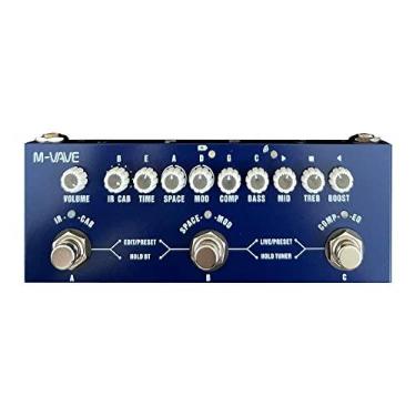Imagem de Pedal de efeito combinado de baixo multifuncional portátil M-VAVE CUBE BABY com reprodução de música sem fio, gravação de telefone, função de interface de áudio for Bass