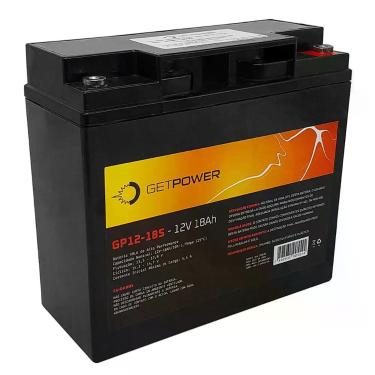 Imagem de Bateria P- Nobreak Getpower 12v 18ah - Gp12-18s
