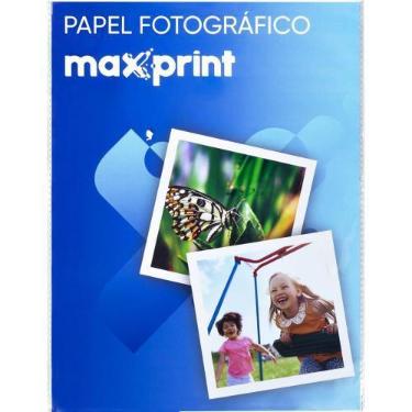 Imagem de Papel Fotográfico INKJET A4 Matte 170G - Pacote com 100 Folhas - Maxpr