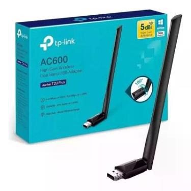 Imagem de Adaptador Wireless, Tp-Link Archer T2u Plus, Ac600, USB, Dual Band