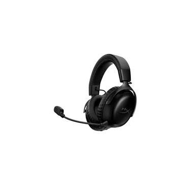 Imagem de Headset Gamer Sem Fio HyperX Cloud III S, DTS Headphone:X, Bateria até 120h, Preto - A59YZAA