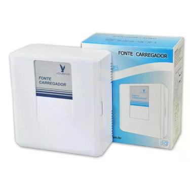 Imagem de Fonte Carregadora Estabilizada Tipo Nobreak CAR-14 12V 5A Bivolt com LED Indicador Hombrus