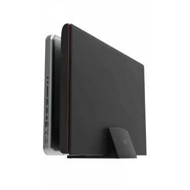 Imagem de Suporte Duplo 2 Notebooks Fechado Laptop Mesa Vertical Cor P - Congrat