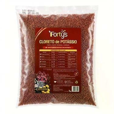 Imagem de Cloreto de Potássio KCl Granulado Fertilizante Potássico para Plantas 