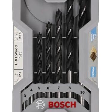 Imagem de Bosch Jogo de 7 brocas para madeira PRO wood 3-10mm