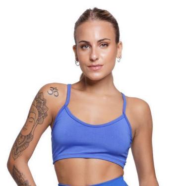 Imagem de Top Fitness Bella Fiore Nadador Feminino Alça Fina Academia - Vekyo, R