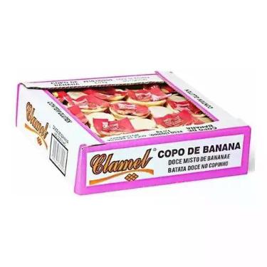 Imagem de Caixa Copo De Banana Clamel 1,5kg com 50 unidades
