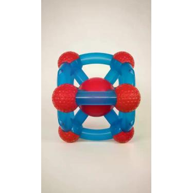 Imagem de Dispensador de Petiscos Interativo 14cm Vermelho/Azul - Congratulation