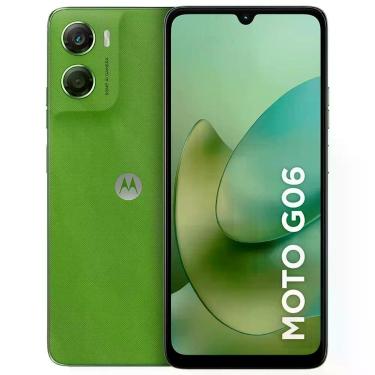 Imagem de Smartphone Moto G06 Motorola 6,9, 256 GB, Android 15, Verde, 256GB, Ve