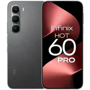 Imagem de Smartphone Infinix Hot 60 Pro Preto com NFC Dual Sim lte tela de 6.78
